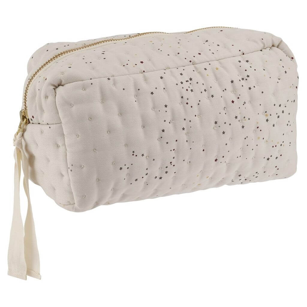 quilted toiletry bag