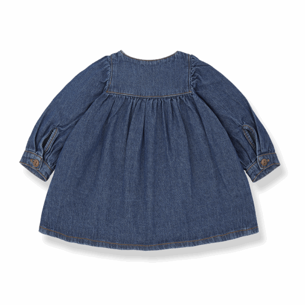 1 + In The Family Dress "Addaia", denim - Image 2