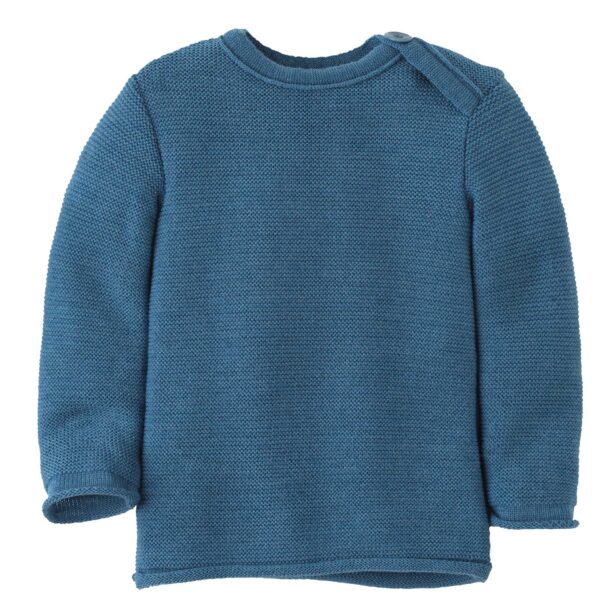 disana knitted baby jumper "dove blue"