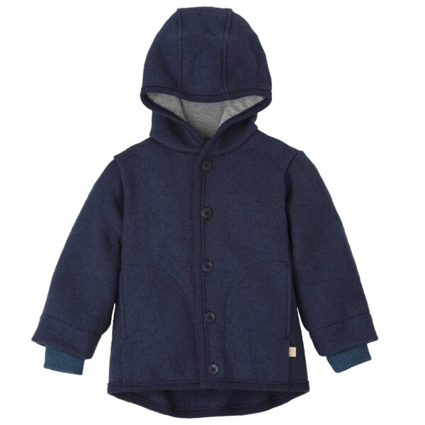 wool jacket indigo