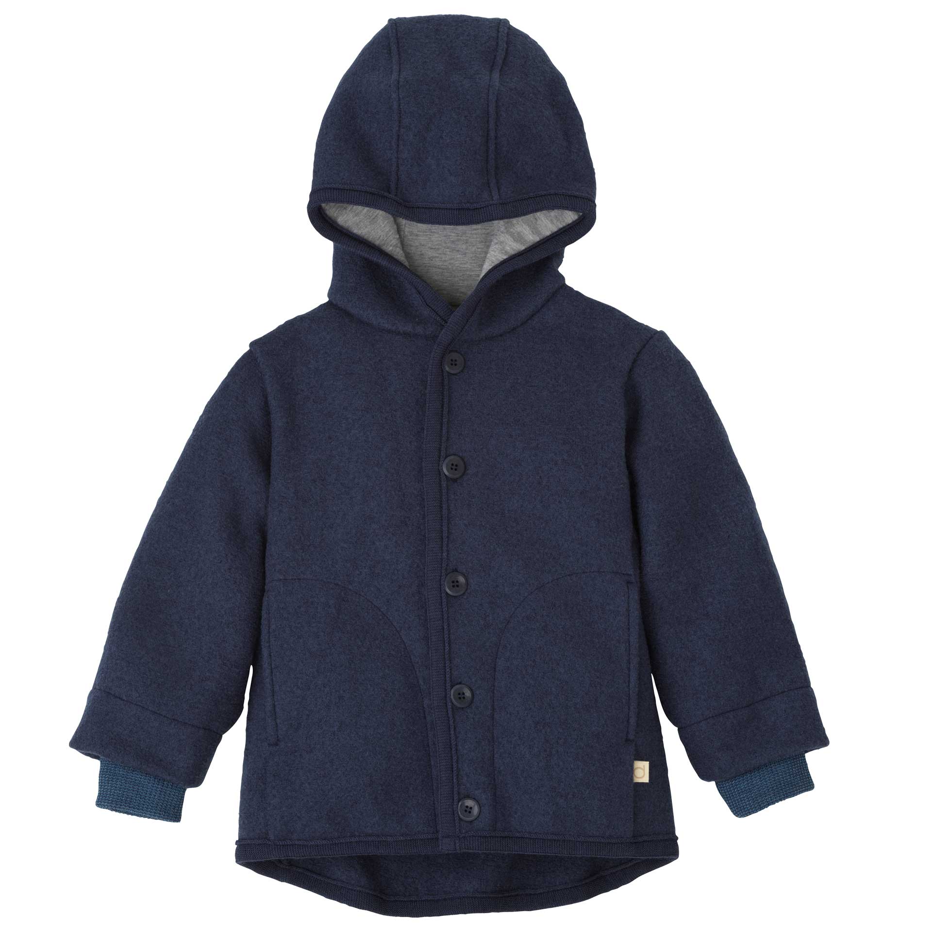 wool jacket indigo