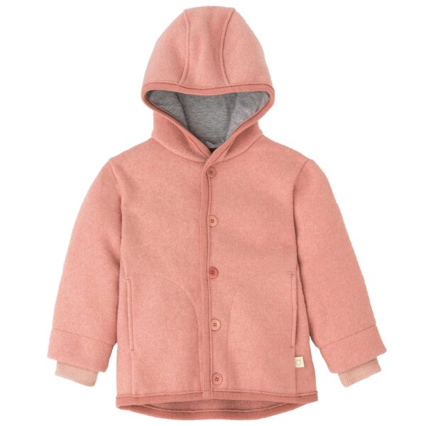 wool jacket soft pink