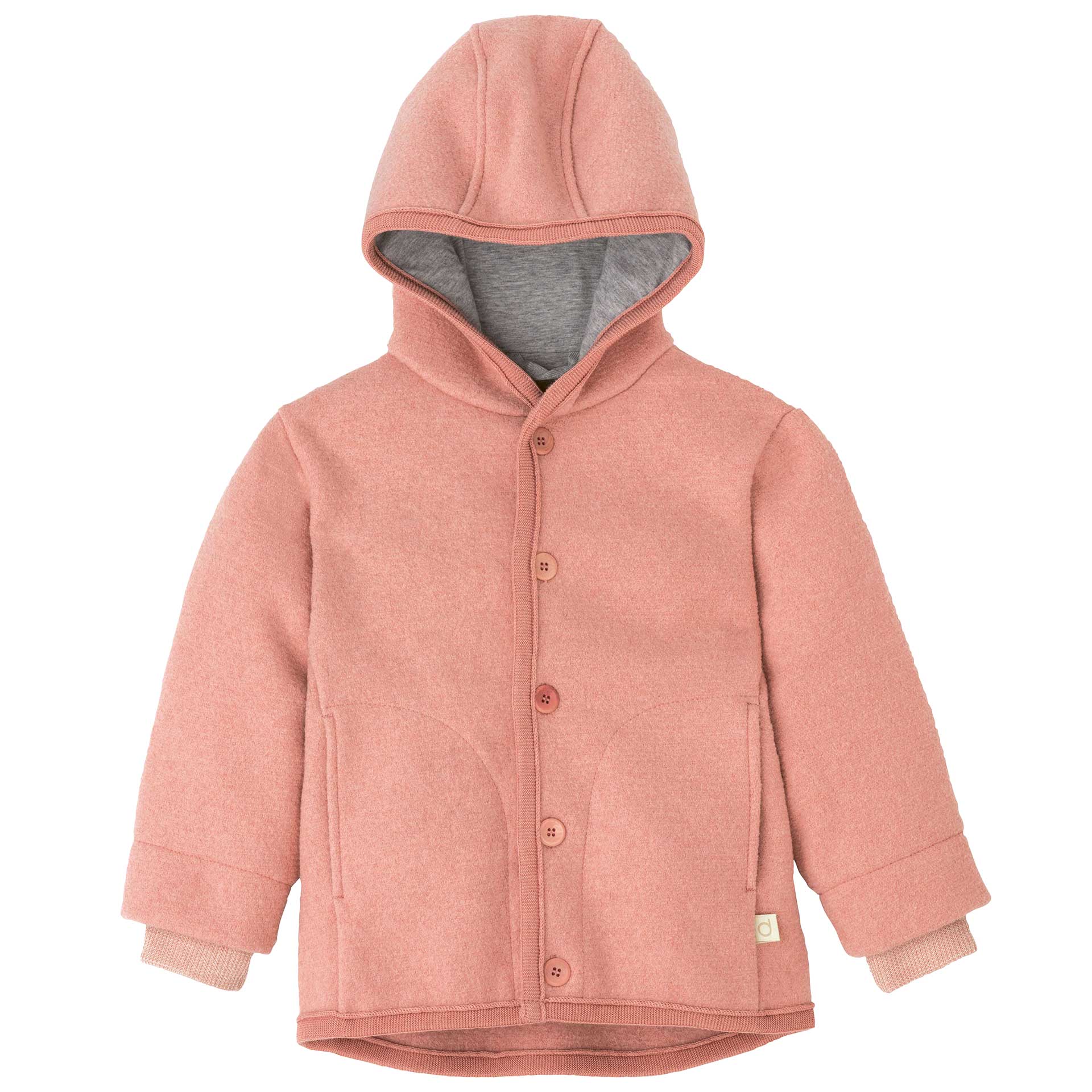 wool jacket soft pink