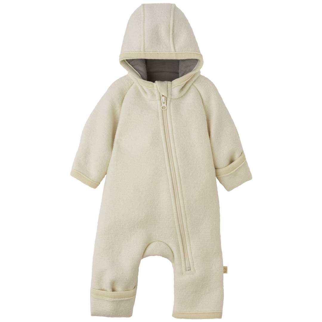 Zip overall boilded wool
