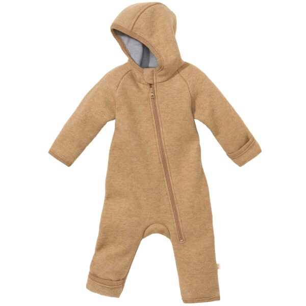 wool overall caramel