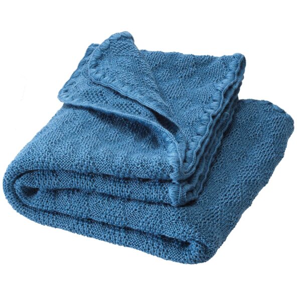 baby blanket dove blue