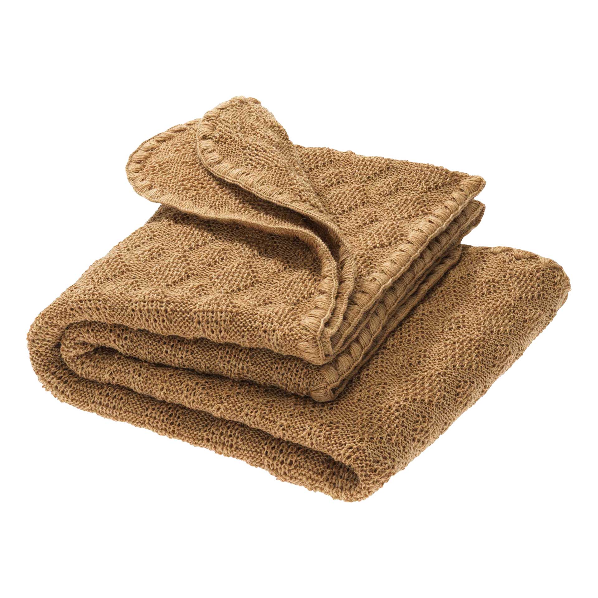 baby blanket caramel