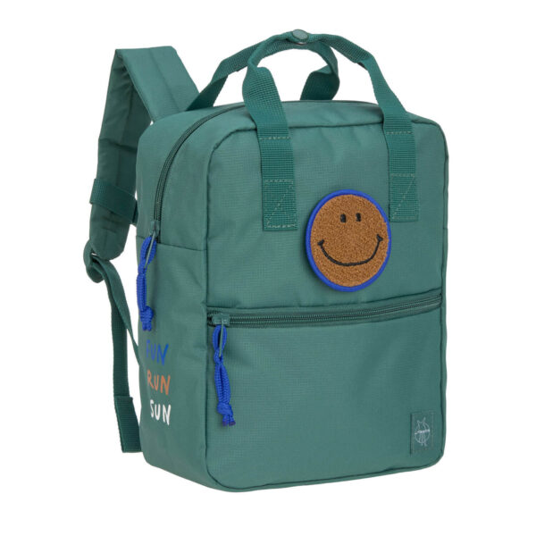 green backpack