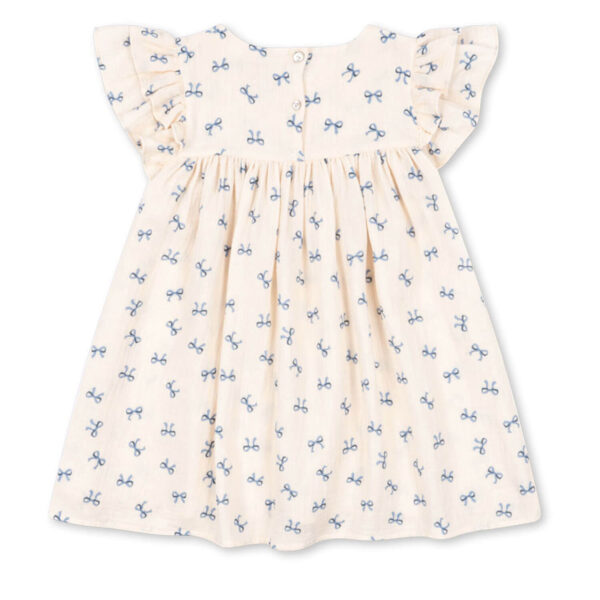 KONGES SLØJD Coco Dress "Bow Bleu" - Image 2