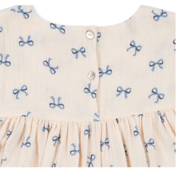 KONGES SLØJD Coco Dress "Bow Bleu" - Image 3