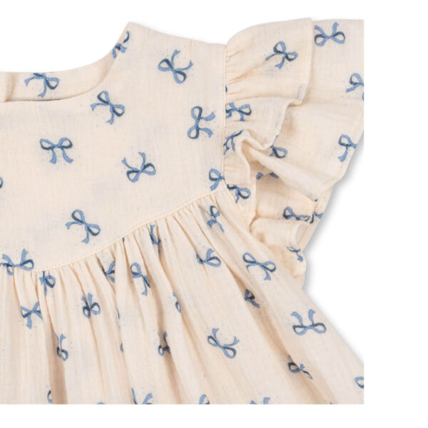 KONGES SLØJD Coco Dress "Bow Bleu" - Image 4