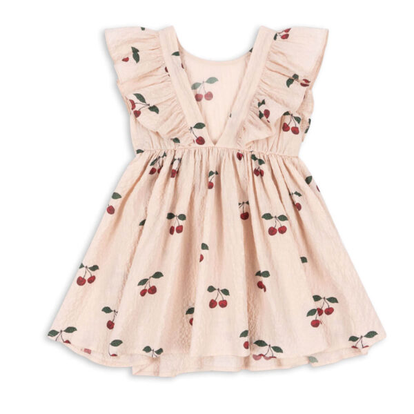 KONGES SLØJD Elin Dress GOTS "Cherry" - Image 2