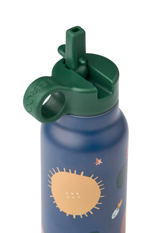 LIEWOOD Falk Water Bottle 350ml "Universe/Navy" - Image 2