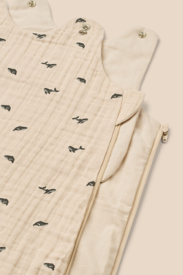 LIEWOOD Flora Sleeping Bag GOTS "Mini Whale" - Image 2