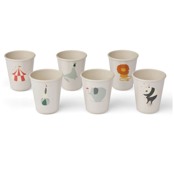 LIEWOOD Lana Cup Set of 6 "Circus"