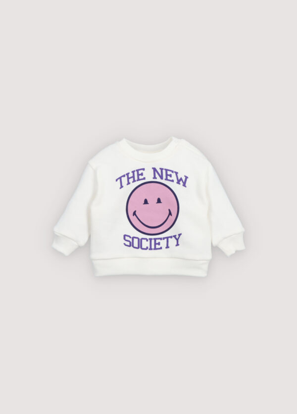 baby sweater smiley