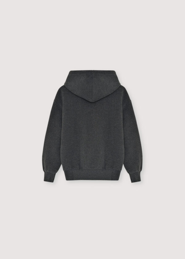 The New Society TNS Logo Hood Sweatshirt "Galactic Grey" - Image 2