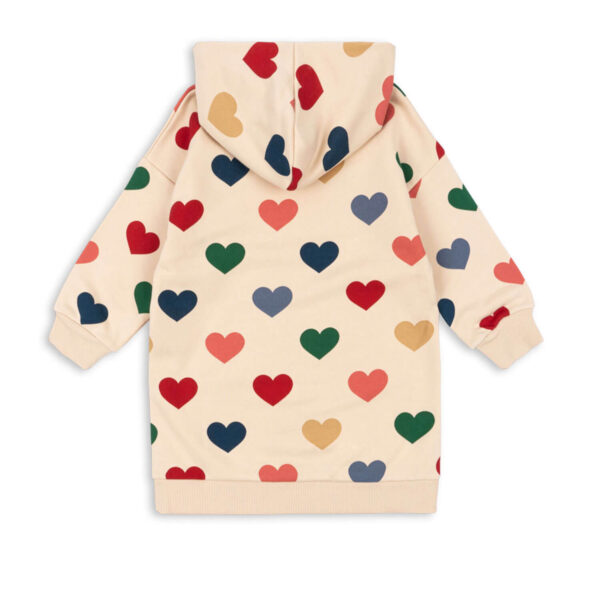 KONGES SLØJD Lou Hoodie Dress "Bon Coeur Colore" - Image 2