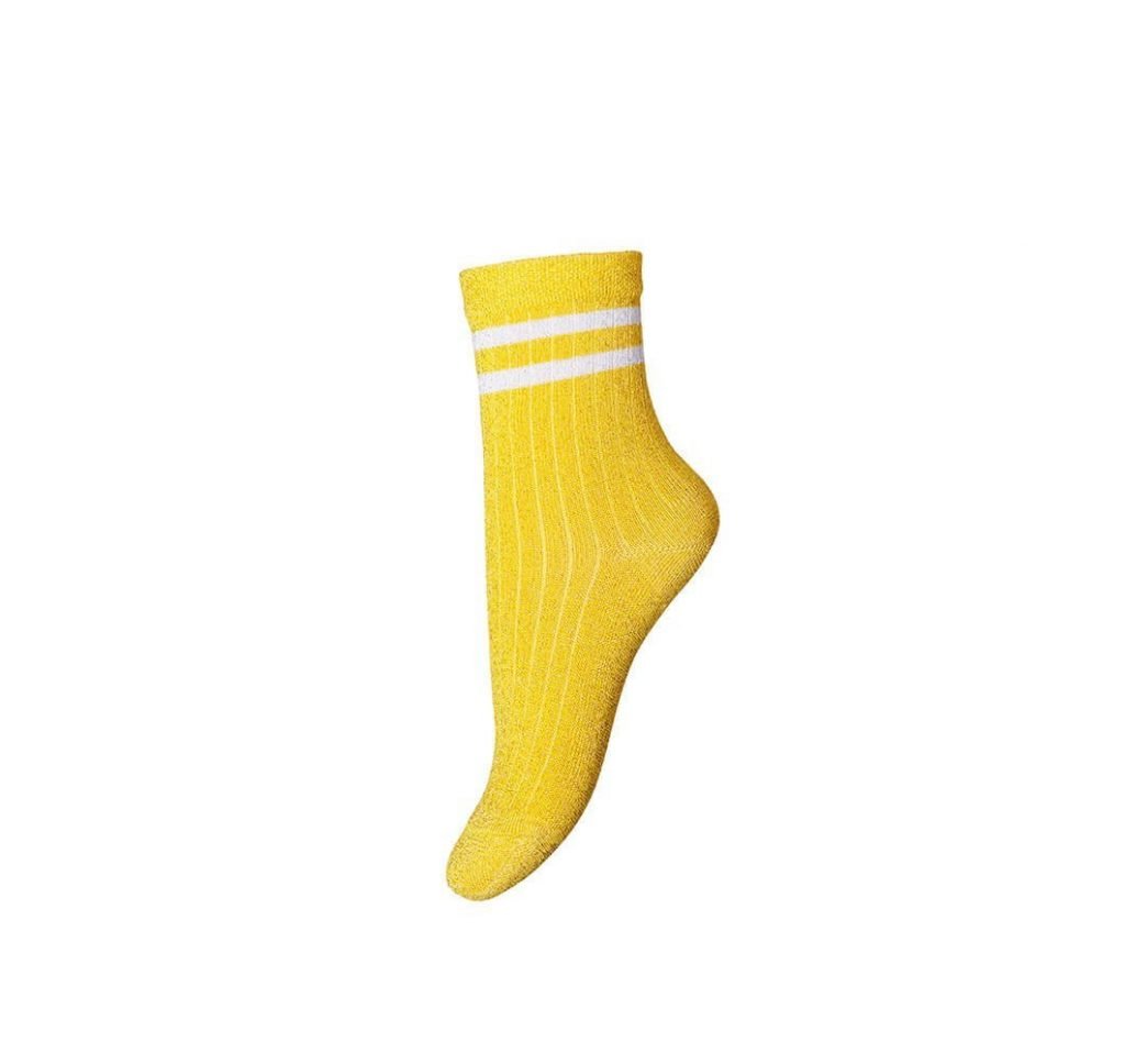 MP Denmark Ankle Socks oeko-tex® „Clematis“ 749 Yellow Glitter ...
