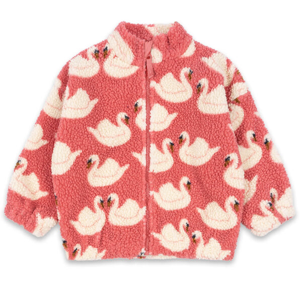 KONGES SLØJD Jody Teddy Jacket "Swan Candy"