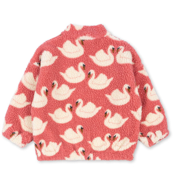 KONGES SLØJD Jody Teddy Jacket "Swan Candy" - Image 2