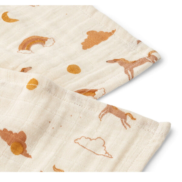 LIEWOOD Lewis Muslin Cloth 2-Pack "Dream" - Image 2