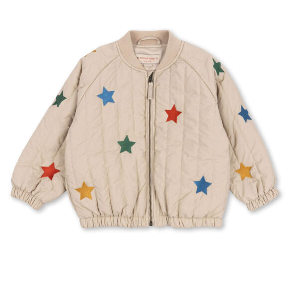 KONGES SLØJD Juno Bomber Jacket "Oxfort Tan Stars" - Image 2