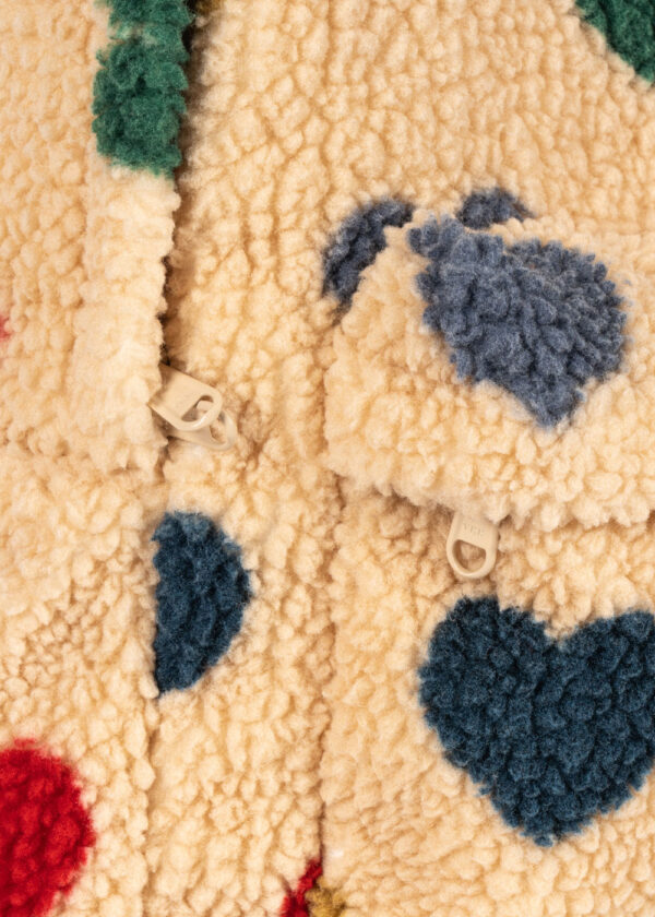 KONGES SLØJD Jody Teddy Backpack "Multi Hearts" - Image 2