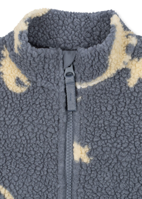 KONGES SLØJD Jody Teddy Jacket "Dino Mist" - Image 3