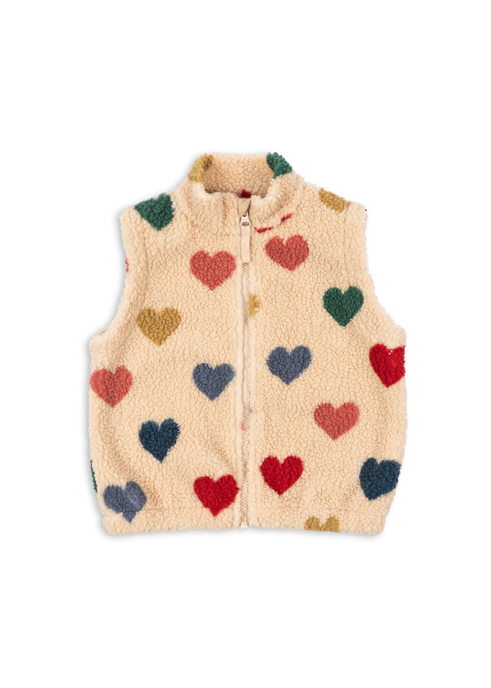terry vest hearts