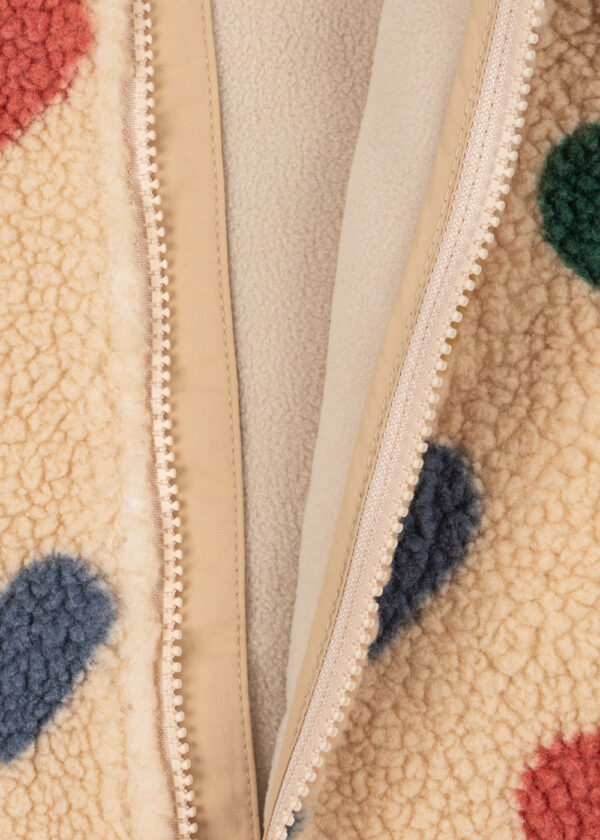KONGES SLØJD Jody Teddy Vest "Bon Coeur Colore" - Image 4