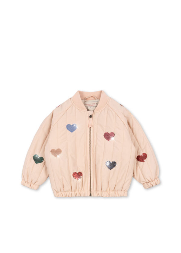 bomber jacket hearts