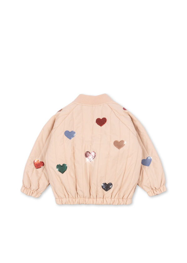 KONGES SLØJD Juno Sequin Bomber Jacket "Cameo Rose" - Image 4