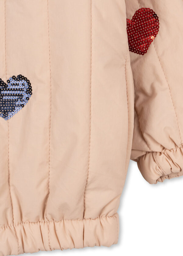 KONGES SLØJD Juno Sequin Bomber Jacket "Cameo Rose" - Image 2