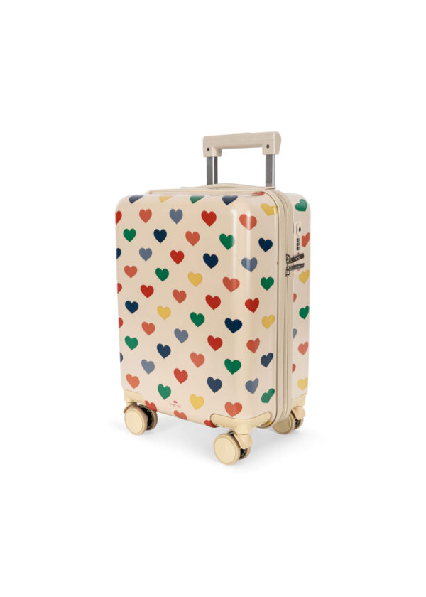suitcase hearts