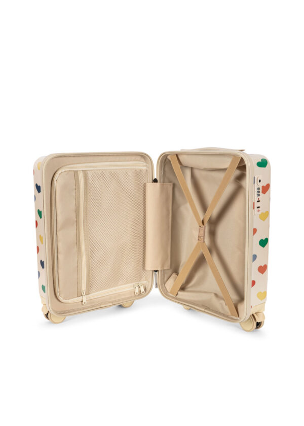 KONGES SLØJD Travel Suitcase "Hearts" - Image 6