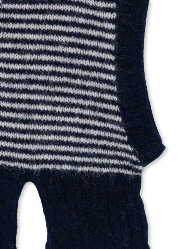 KONGES SLØJD Berle Knit Balaclava "Ensign Blue" - Image 2
