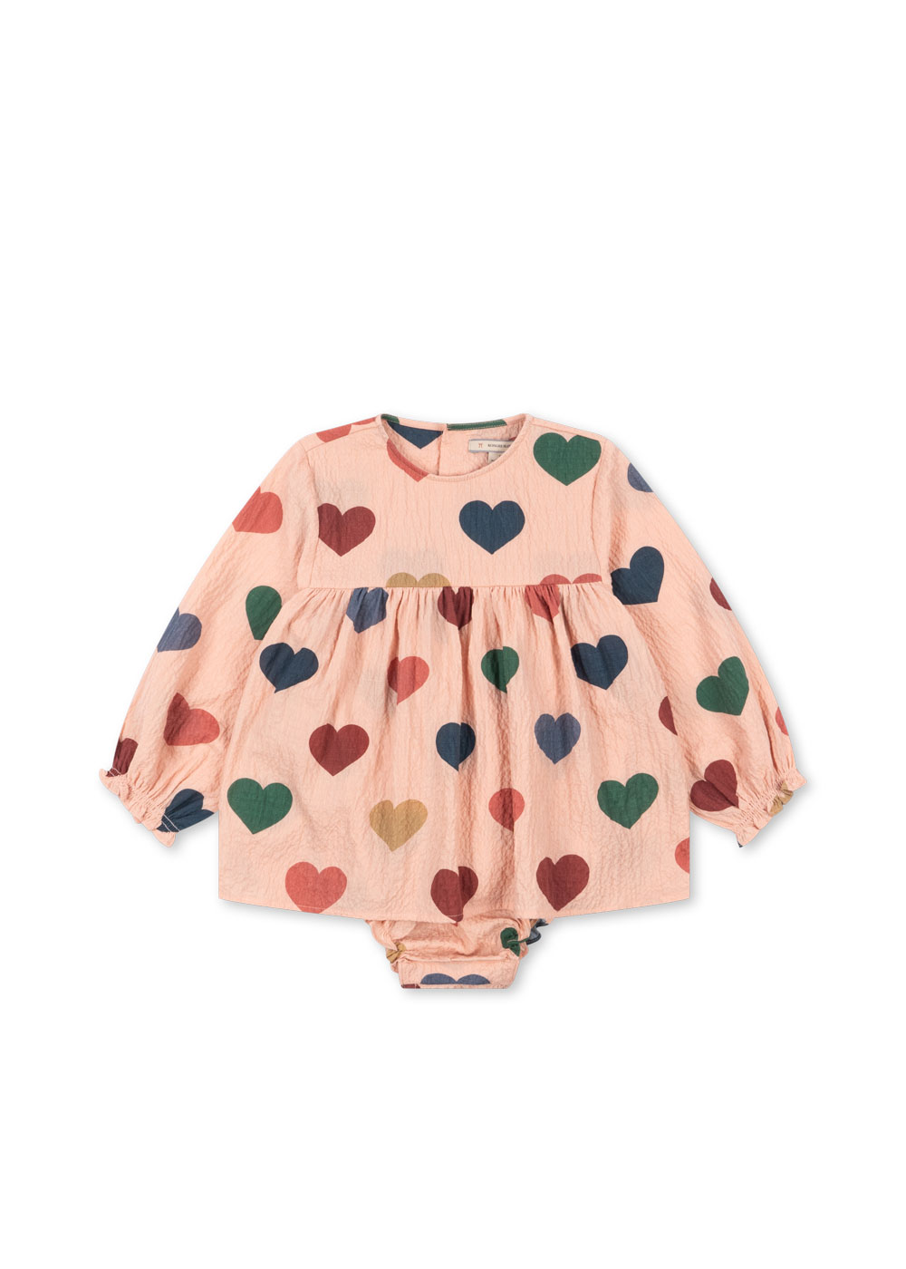 baby dress hearts