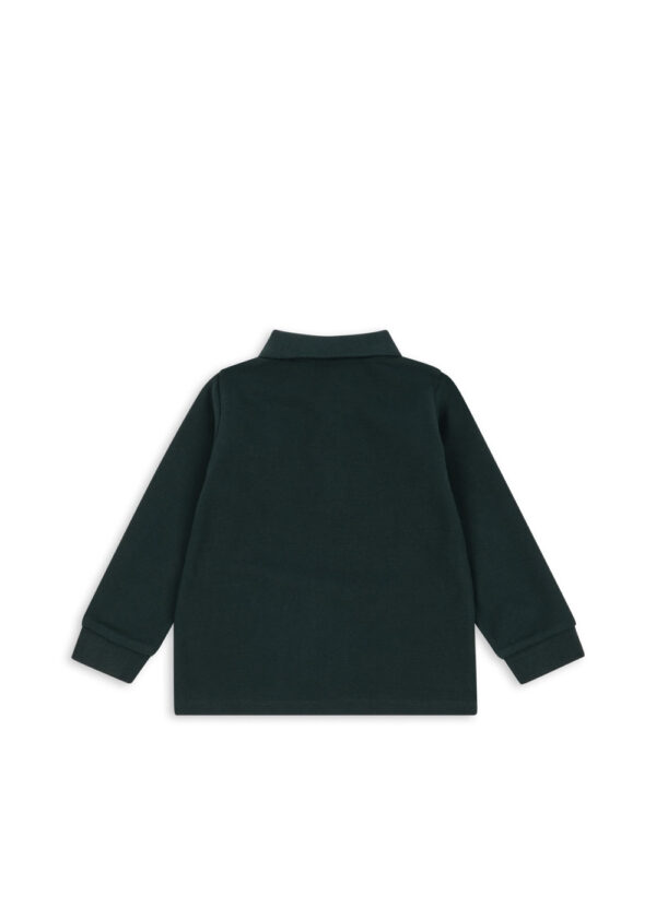 KONGES SLØJD Florian Polo Longsleeve "Pine Groove" - Image 2