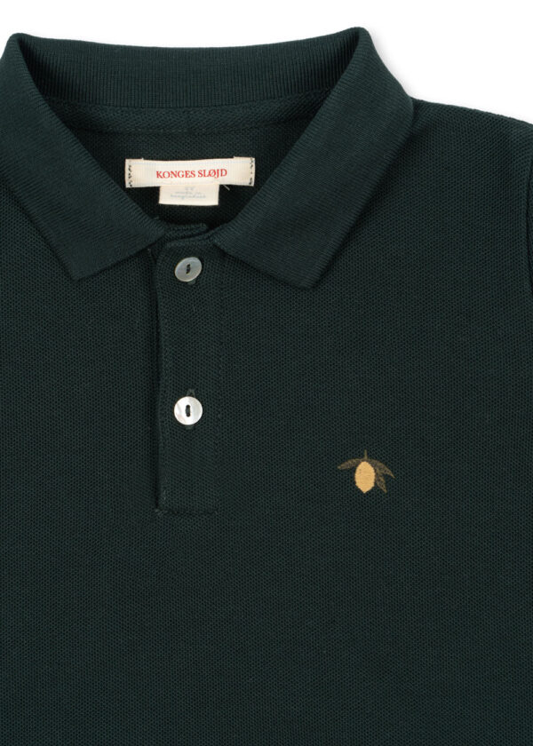 KONGES SLØJD Florian Polo Longsleeve "Pine Groove" - Image 4