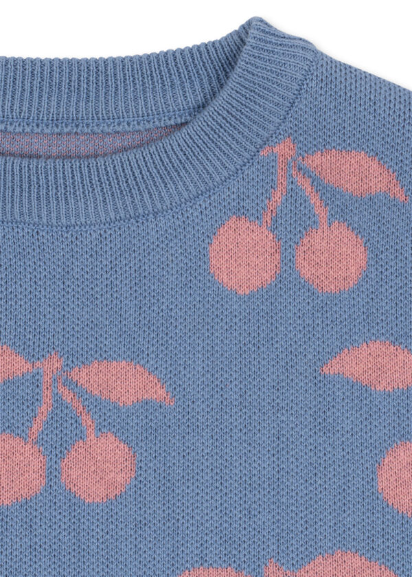 KONGES SLØJD Lapis Knit Dress "Purple Impression" - Image 5