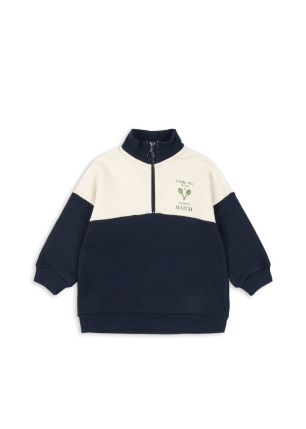 Half zip sweater