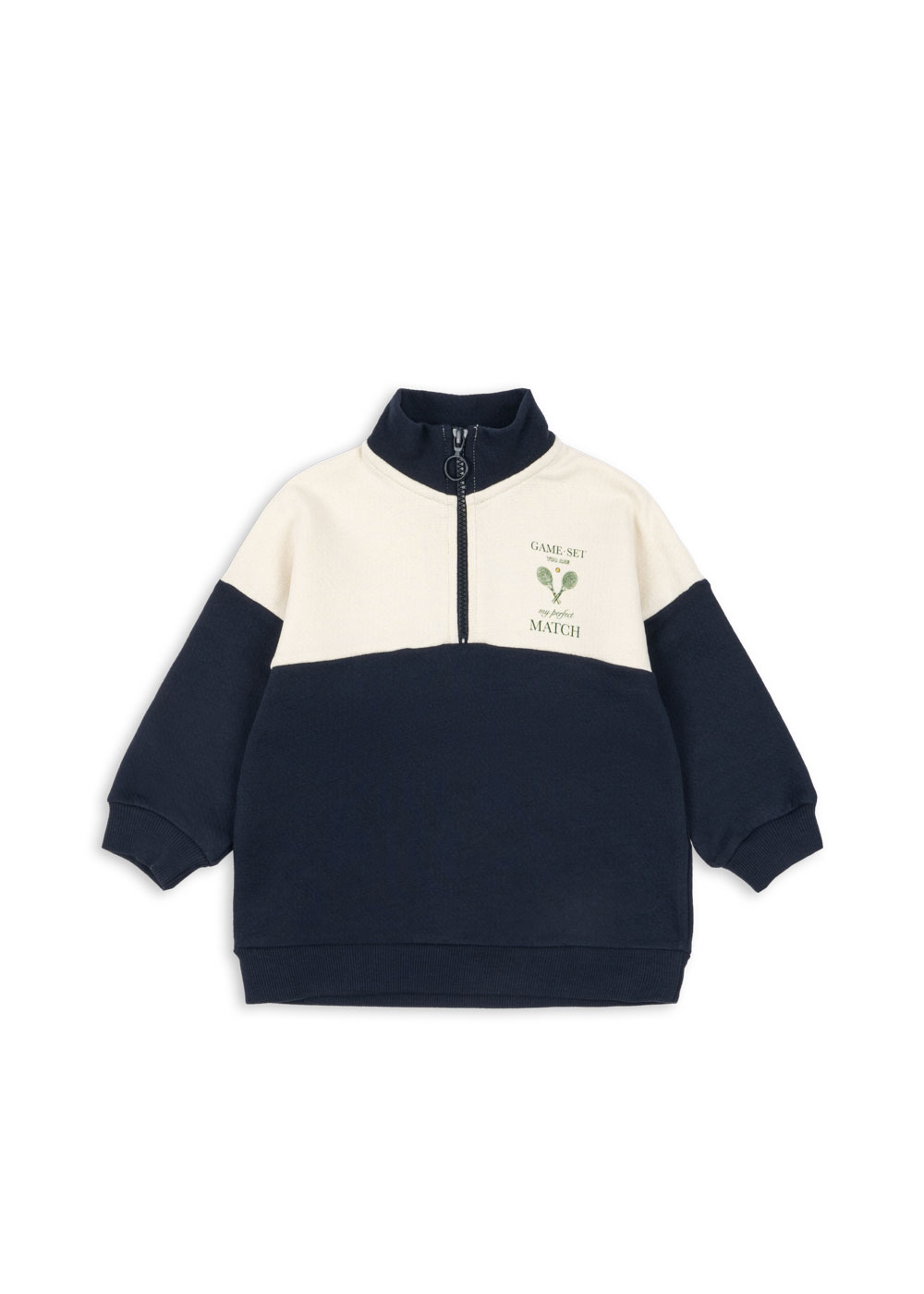 Half zip sweater