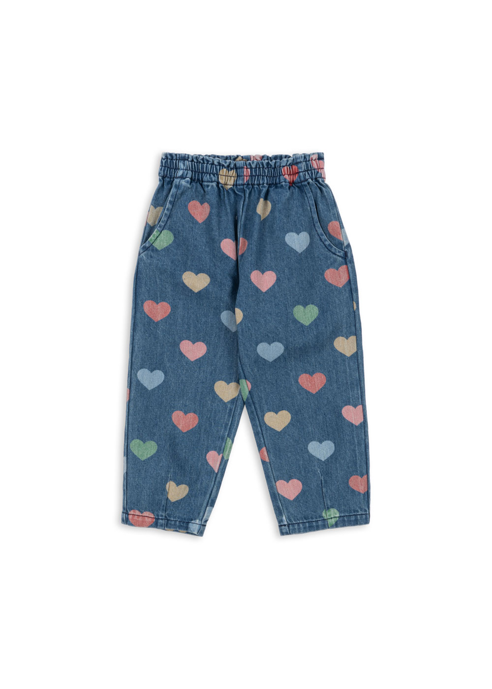 jeans with hearts