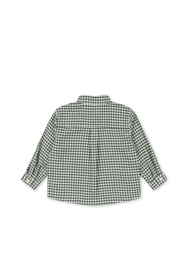 KONGES SLØJD Foret Longsleeve "Green Check" - Image 4