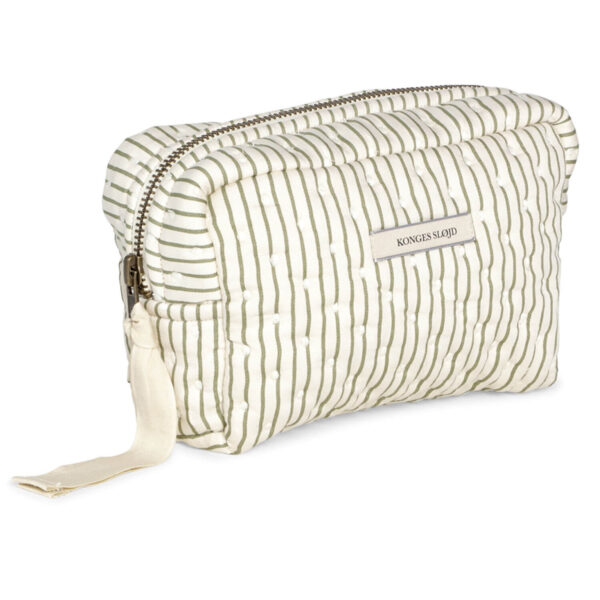 KONGES SLØJD Cute Toiletry Bag "Tea Stripe"